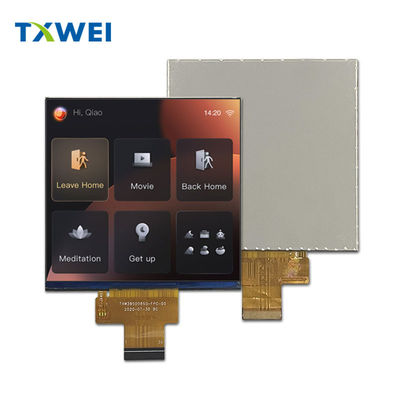 3.95 дюймов 480*480 квадратный TFT дисплей 400 нит высокая яркость TFT LCD модуль