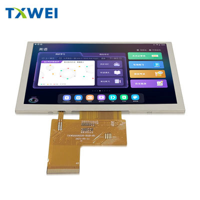 5 дюймовый IPS LCD TFT 800*480 разрешение RGB 24 интерфейс LCD дисплейный модуль с ST7262