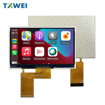 4.3 дюймовый IPS 480*272 яркость высокой четкости 350cd/m 2 LCD дисплей