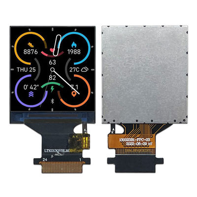 1.3-дюймовый LCD умный носимый дисплей квадратный IPS TFT LCD дисплейная панель