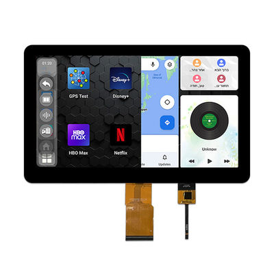 LVDS интерфейс 10,1 дюйма TFT LCD 1024 * 600 точек с емкостью сенсорного экрана