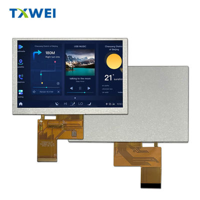 50,0 дюйма 800 x 480 промышленных медицинских LCD дисплея 350 нит RGB TFT дисплея