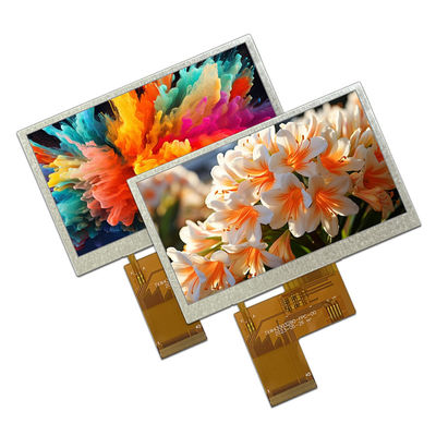 4.3-дюймовый промышленный медицинский дисплей 480 * 272 с RGB интерфейс LCD экрана