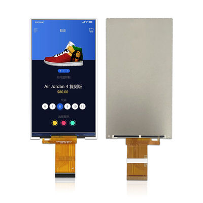 5-дюймовый TFT LCD экран с RGB интерфейсом 480 * 854 индивидуальный емкостный сенсорный LCD дисплей