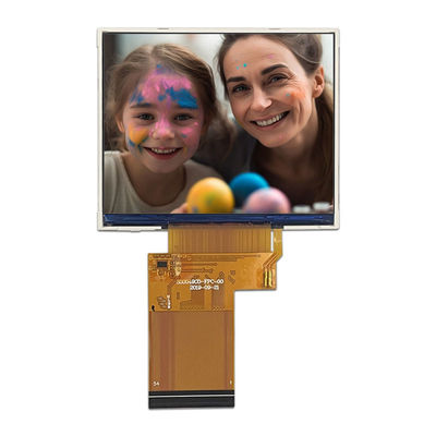 Высокая яркость 3.5-дюймовый 640 * 480 IPS TFT Малый ЖК-дисплей с 650нитами и NV3052C Driver IC