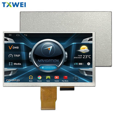 7-дюймовый 450cd/m2 RGB 24-битный интерфейс HX8282A11 Автотранспортный прибор TFT LCD дисплей