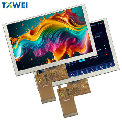 5-дюймовый IPS дисплей с разрешением 800*480