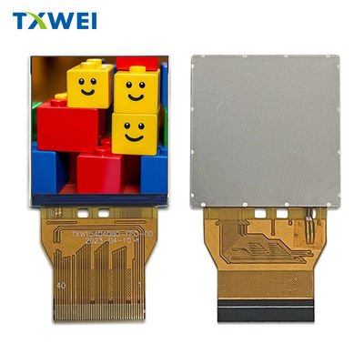 1.54 дюймовый 320*320 квадратный телескопный часов LCD дисплей с 60mA потоком подсветки и RGB 18 BIT интерфейсом